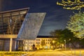 Darmstadt, Hessen, Germany - 04.17. 2020: Darmstadtium Science Center, West side